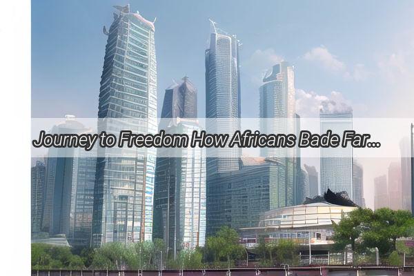 Journey to Freedom How Africans Bade Farewell to Guangzhous Bustling Streets